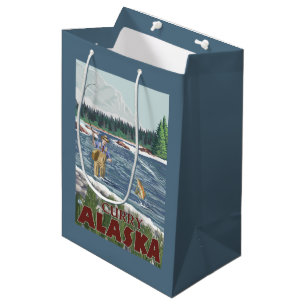 Fly Fisherman - Curry, Alaska Medium Cadeauzakje