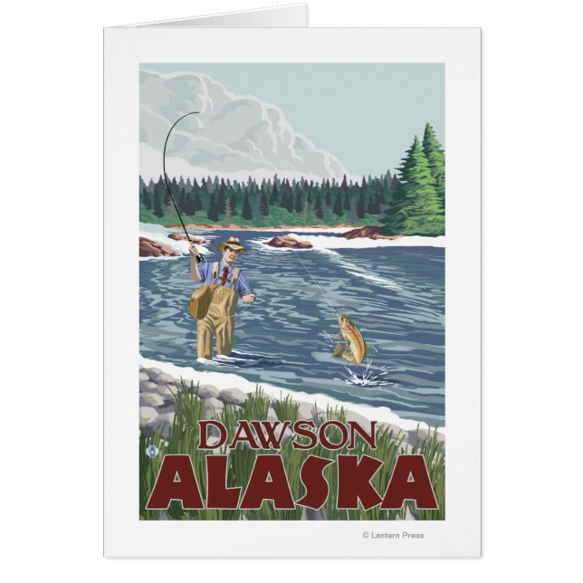 Fly Fisherman - Dawson, Alaska (Devant)