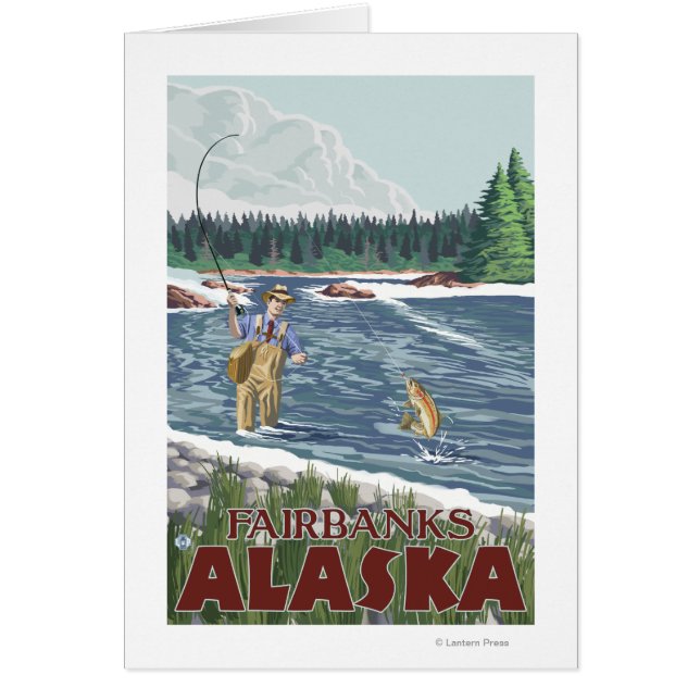 Fly Fisherman - Fairbanks, Alaska (Devant)