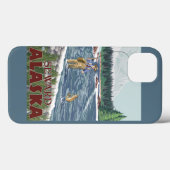 Fly Fisherman - Seward, Alaska Case-Mate iPhone Case (Achterkant (horizontaal))