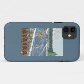 Fly Fisherman - Wrangell, Alaska Case-Mate iPhone Case (Achterkant (horizontaal))