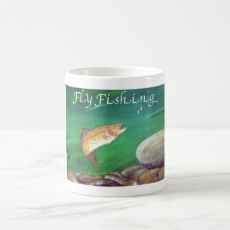 Fly Fishing cadeau cadeau Koffiemok