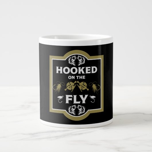 Fly Fishing Canada Extra Grote Beker (Voorkant)
