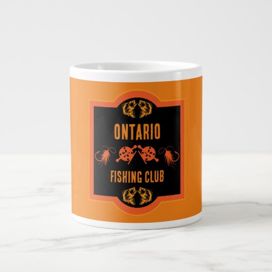 Fly Fishing Canada Extra Grote Beker (Voorkant)