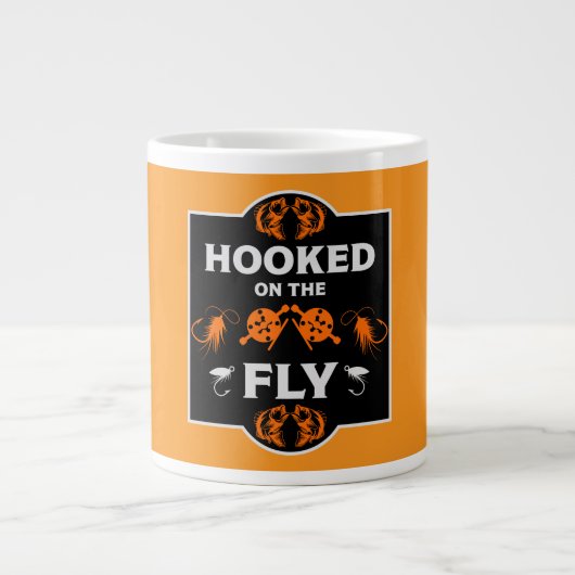 Fly Fishing Canada Extra Grote Beker (Voorkant)