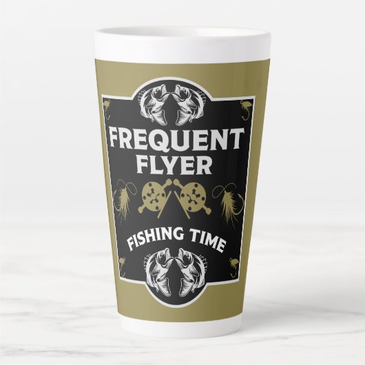Fly Fishing Canada Latte Mok (Voorkant)