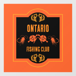 Fly Fishing Canada Raamsticker