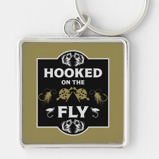 Fly Fishing Canada Sleutelhanger (Voorkant)