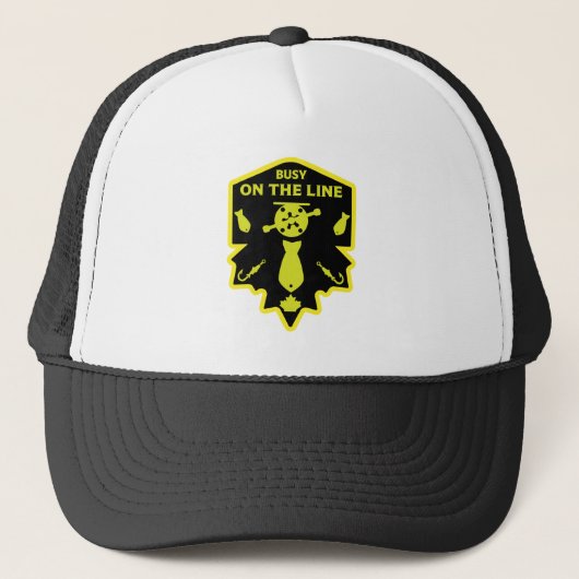 Fly Fishing Canada Trucker Pet (Voorkant)