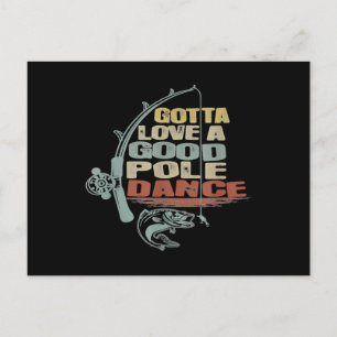 -Fly Fishing Cool Grandpa Briefkaart