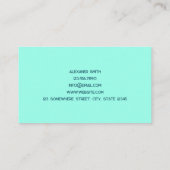 Fly Fishing Custom QR Visitekaartje (Achterkant)