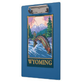 Fly Fishing Scene - Wyoming Klembord (Links)