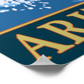 Fly Fishing SceneArizona Poster (Hoek)