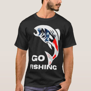 Fly Fishing USA v2 T-shirt