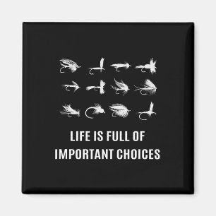 Fly Fishing Visser Hengelaar Cadeau  Magneet