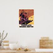 FLY FLUGPLATZ WANNE HERTEN Duitse Posters (Keuken)