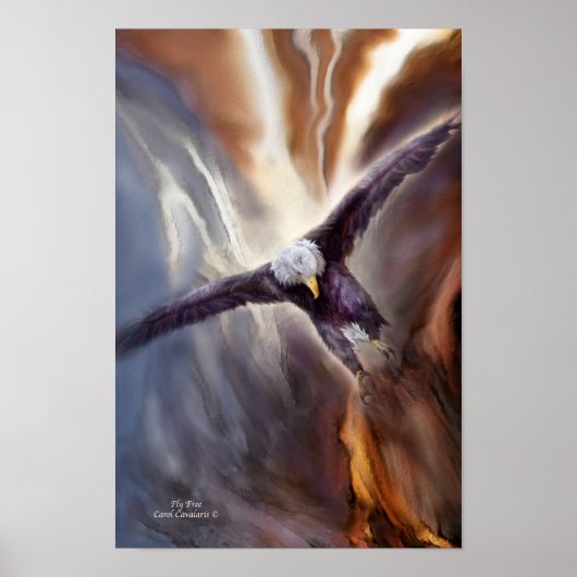 Fly Free Art Poster/Print Poster (Voorkant)