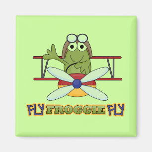 Fly Froggie Fly Tshirts en Gifts Magneet