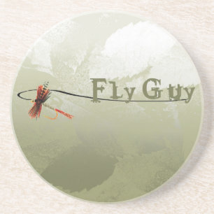 Fly Guy Zandsteen Onderzetter