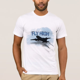 Fly High Aviation - Vliegtuig- en pilotenliefhebbe T-shirt