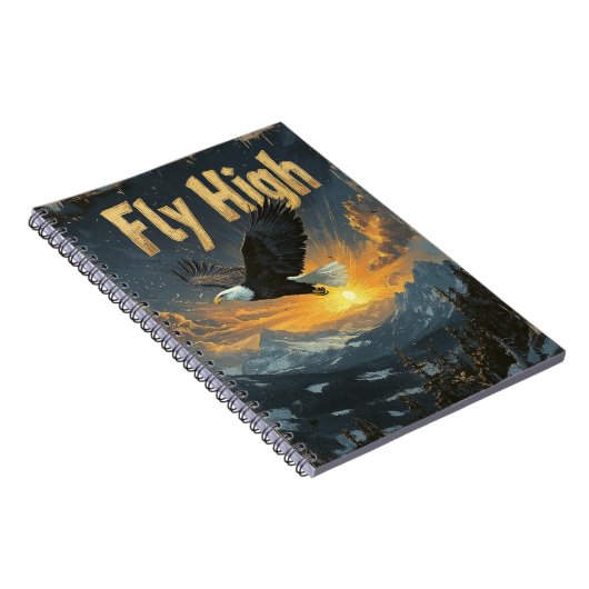 Fly High Eagle Journal - Carnet de motivation (Côté Droit)