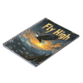 Fly High Eagle Journal - Carnet de motivation (Côté gauche)