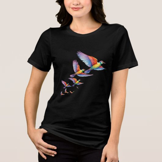 Fly High Tri-Blend Shirt (Voorkant)