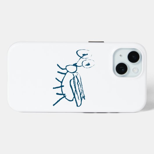 Fly iPhone Case (Achterkant (horizontaal))