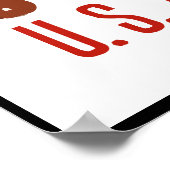 FLY — Legerluchtmacht — Grens Poster (Hoek)