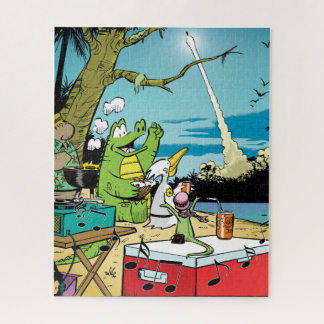 Fly Me To The Moon Puzzle Legpuzzel