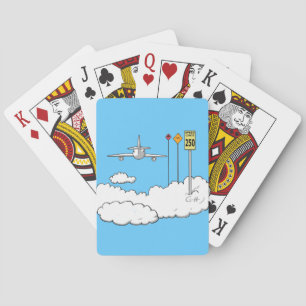 "Fly Safe" Pokerkaarten