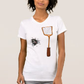 Fly Swat Dead Insect Womens T-Shirt (Voorkant)