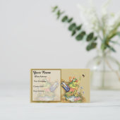 Fly Swatter Visitekaartje (Staand voorkant)