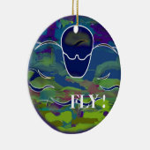 Fly Swim Ornament (Rechts)
