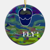 Fly Swim Ornament (Voorkant)