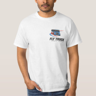 Fly Truck Proxy Series White T-Shirt Dual Graphics