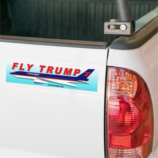 Fly Trump Bumpersticker (Op Truck)