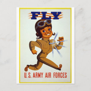 Fly - VS Army Air Forces Briefkaart