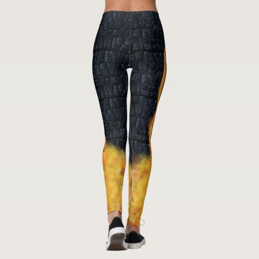 Flyball Flamz: Sleep Racing voor honden! Leggings (Achterkant)