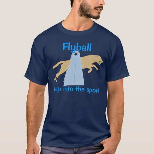 Flyball Leap T-shirt (Voorkant)