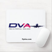 FlyDVA - Mousepad Muismat (Met muis)
