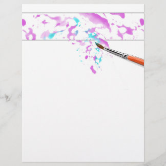 Flyer Achtergrond Kunst Sjabloon