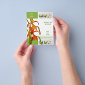 Flyer Beauty Salon Spa Green B Sjabloon Small (Hand)