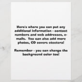 Flyer - Birthday Cupcakes (Achterkant)