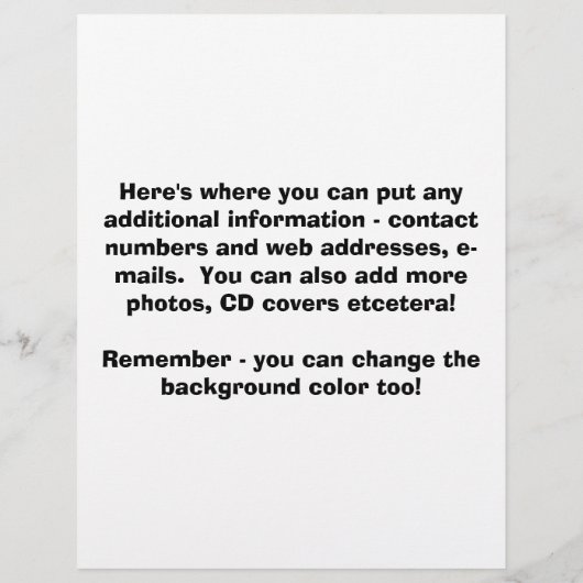 Flyer - Birthday Cupcakes (Achterkant)