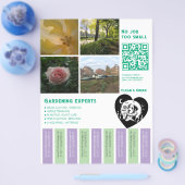 Flyer Bloemen Tuin (Enkel)