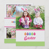 Flyer Carte photo de Pâques (Devant / Derrière)