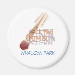 Flyer Comet Whalom Park Magnet Magneet