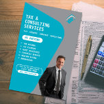 Flyer de la société de services fiscaux<br><div class="desc">Présentez notre circulaire d'affaires des services fiscaux! Vous cherchez un moyen simple et efficace de promouvoir vos services fiscaux? Ne cherchez plus ! Nos dépliants conçus par des professionnels sont l'outil parfait pour attirer des clients potentiels et faire de votre entreprise fiscale un point de repère. Commandez dès aujourd'hui nos dépliants...</div>