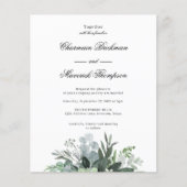 Flyer du code QR de la photo budgétaire (Devant)